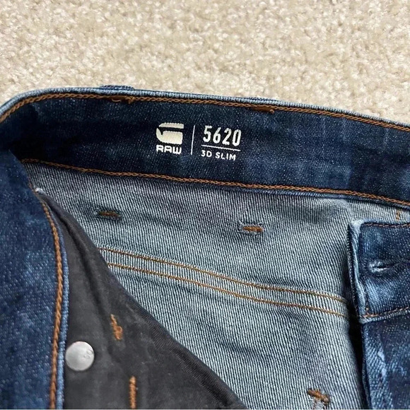 G-Star Raw 5620 3D Slim Skinny Jeans Pants Men’s Size 29x32 3D $180 Sold Out. - Picture 10 of 16